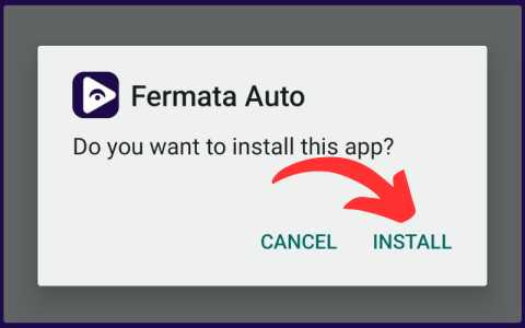 Install the Fermata Auto App